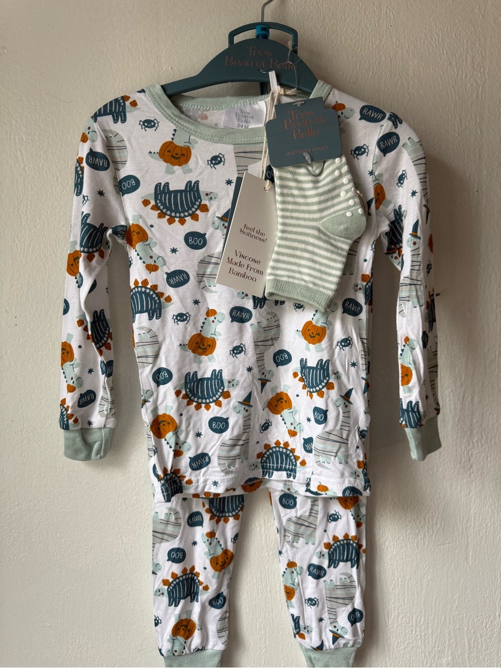 Bamboo Halloween Pajama Set